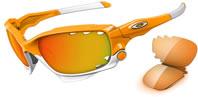 Oakley Jawbone Atomic Orange / Fire Iridium Vented (04-206)